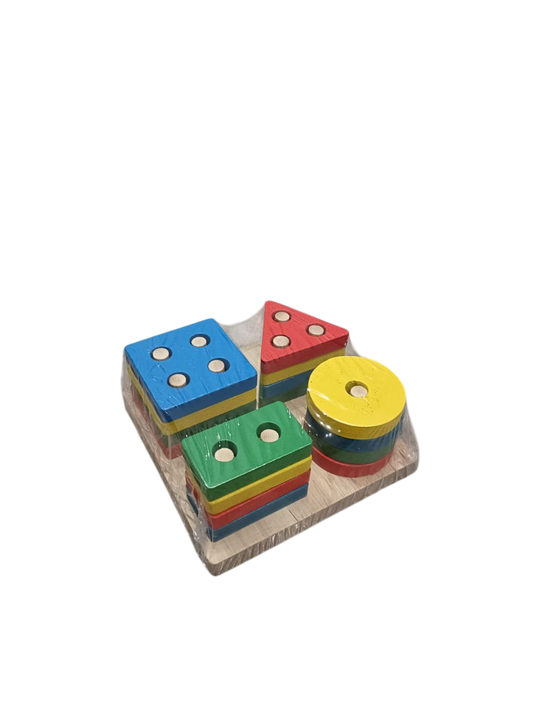 Educational Learning Activity Puzzle Block Toys