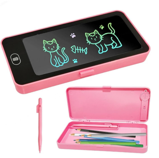 LCD Writing Tablet Pencil Box